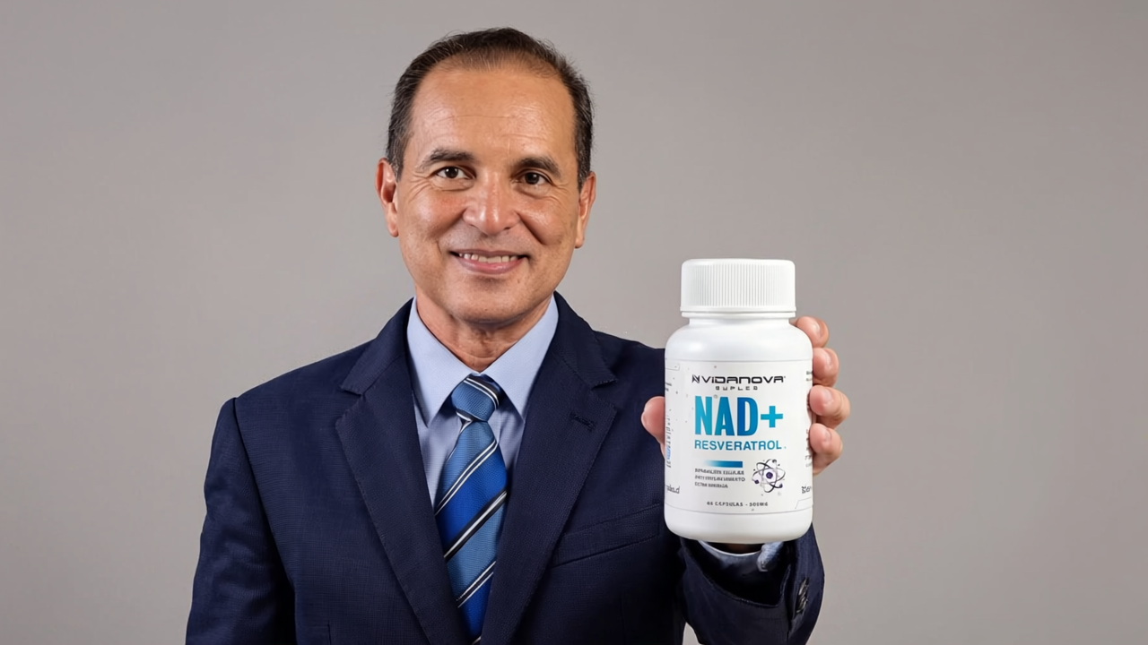 NAD+ RESVERATROL ANTIENVEJECIMIENTO 60 caps