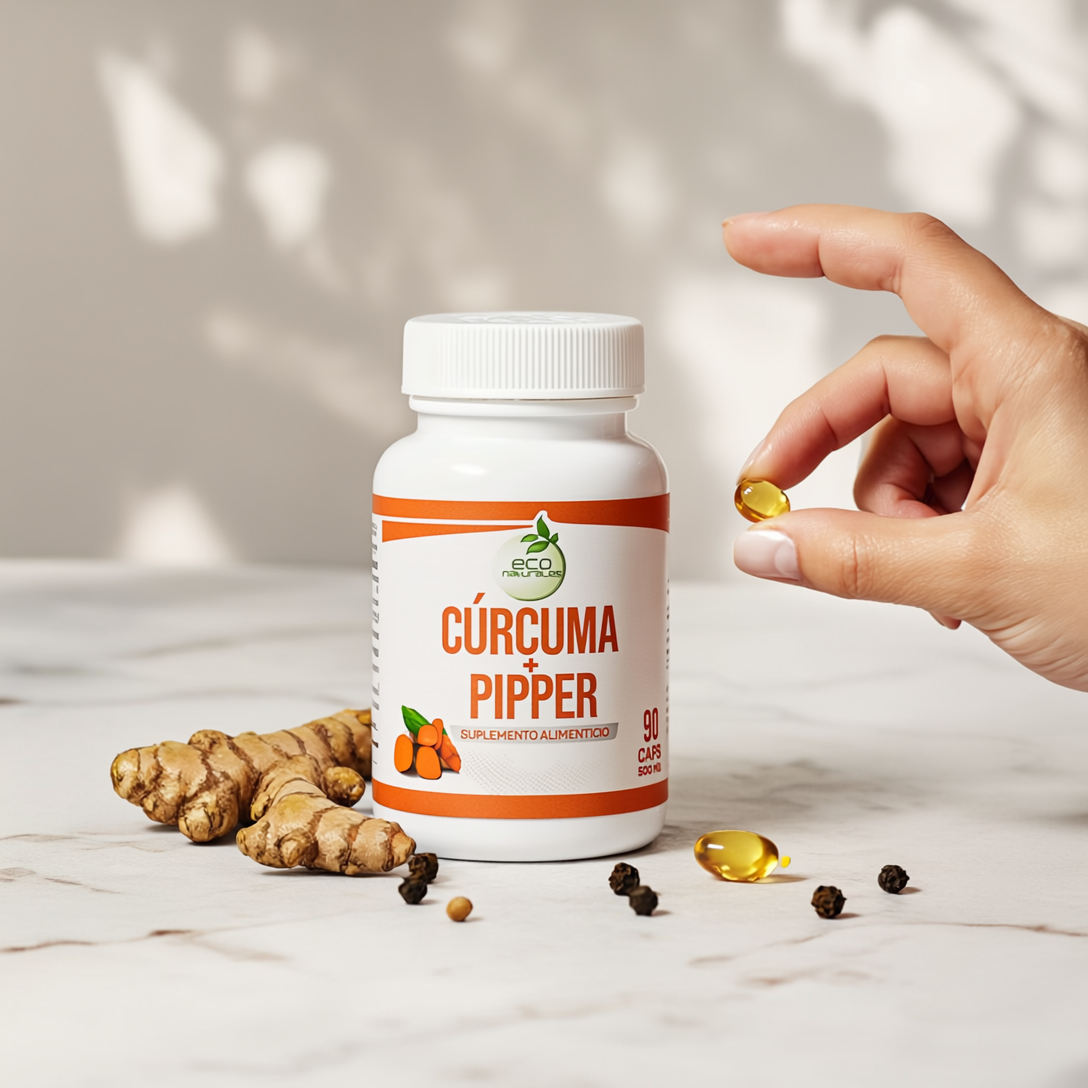 💛 Cúrcuma + Pimienta Negra | La Dupla Natural contra la Inflamación