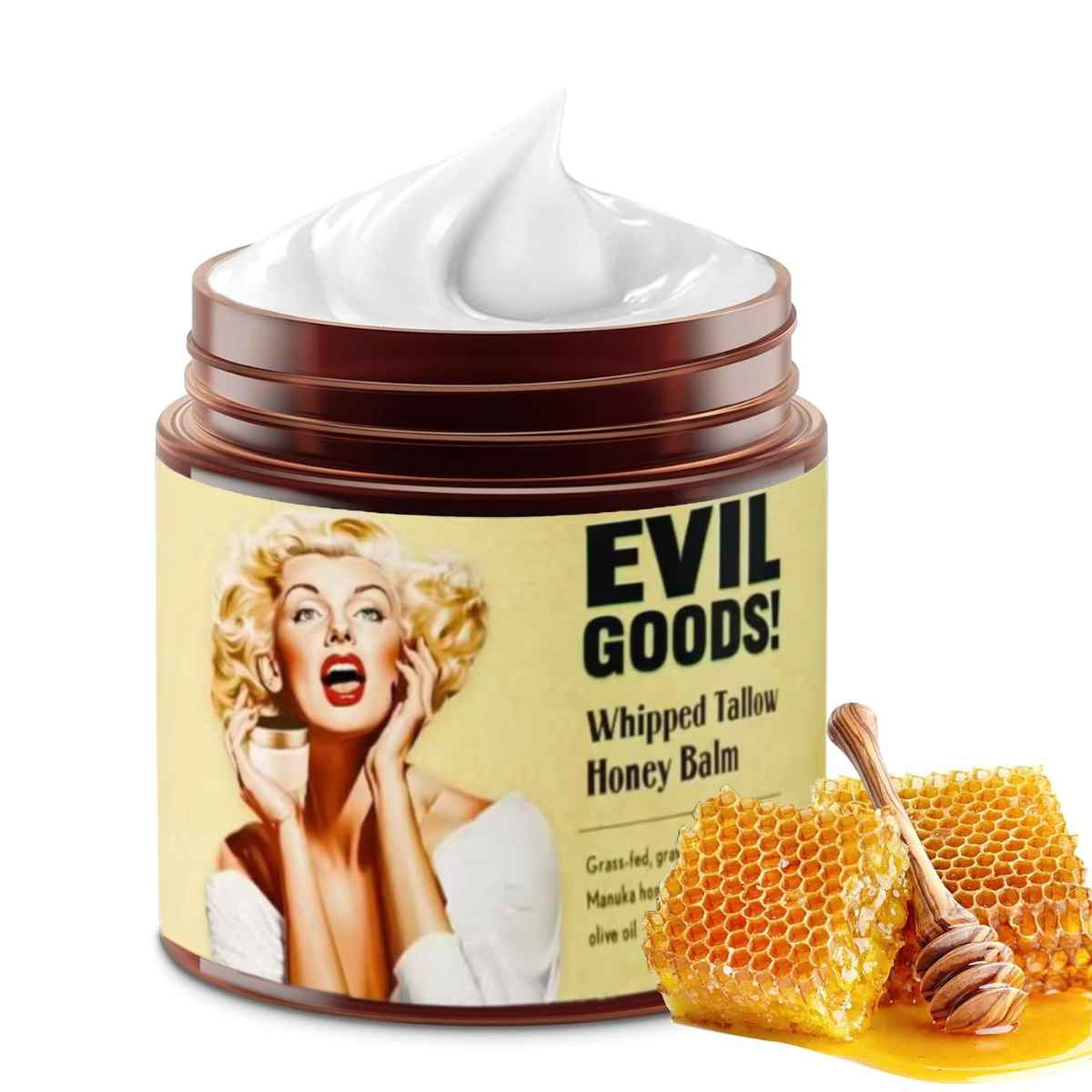 CREMA FACIAL EVIL GOODS ( sebo de res)
