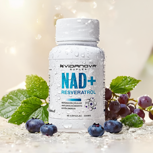 NAD+ RESVERATROL ANTIENVEJECIMIENTO 60 caps
