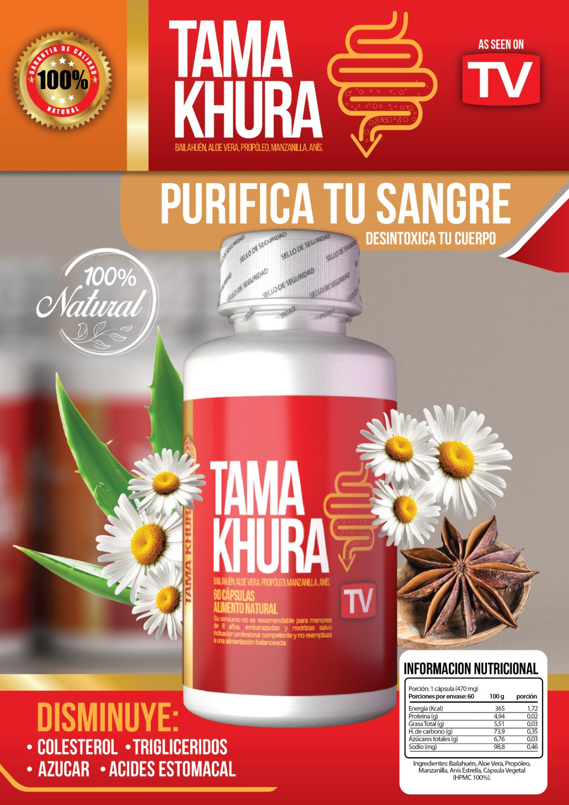 LIMPIADOR DE COLON TAMA KHURA