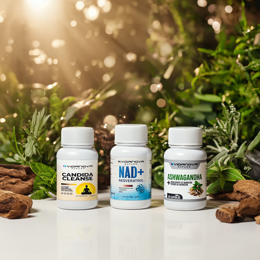 Trio irresistible NAD / CLEANSE / ASHWAGANDHA